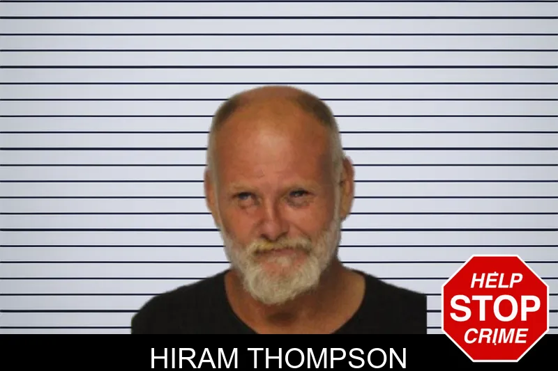 Hiram Thompson mugshot