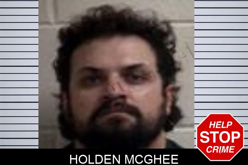 Holden McGhee mugshot