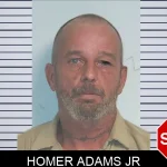 Homer Adams Jr mugshot
