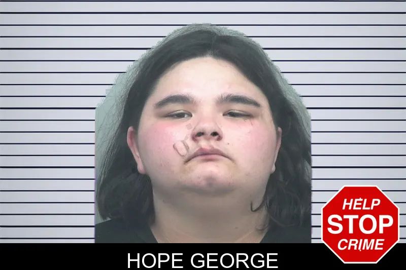 Hope George mugshot