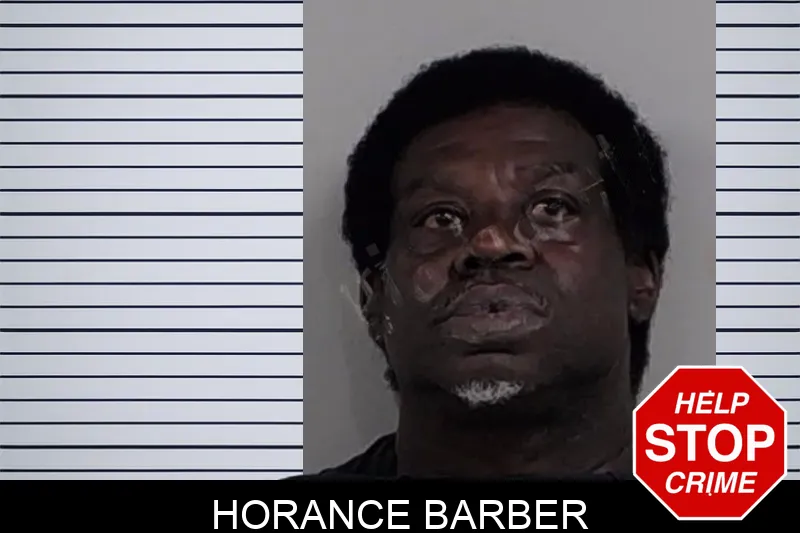 Horance Barber mugshot