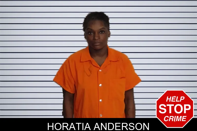 Horatia Anderson mugshot