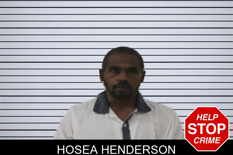 Hosea Henderson mugshot