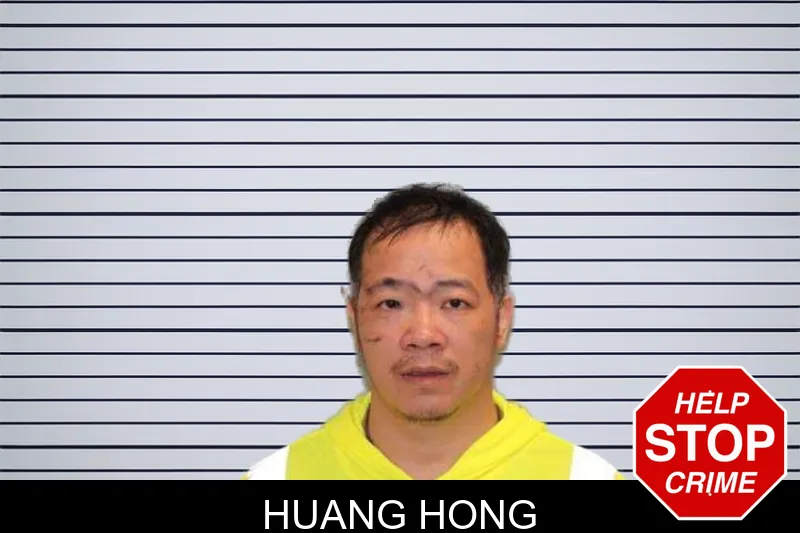 Huang Hong mugshot