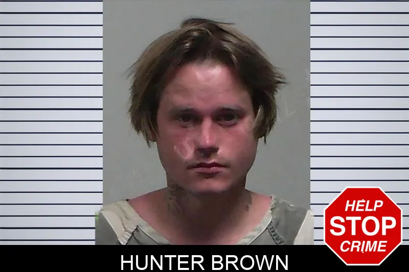 Hunter Brown mugshot