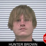 Hunter Brown mugshot
