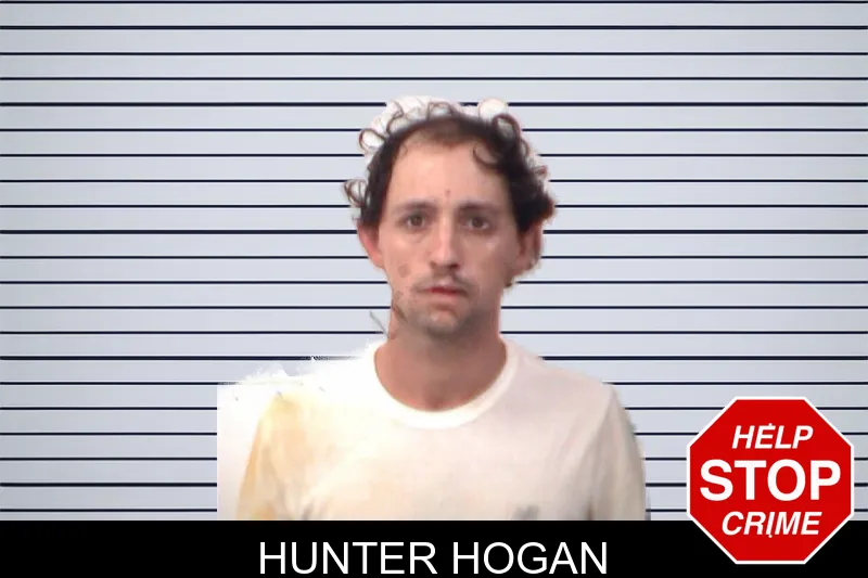 Hunter Hogan mugshot
