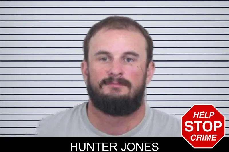Hunter Jones mugshot