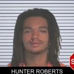Hunter Roberts mugshot