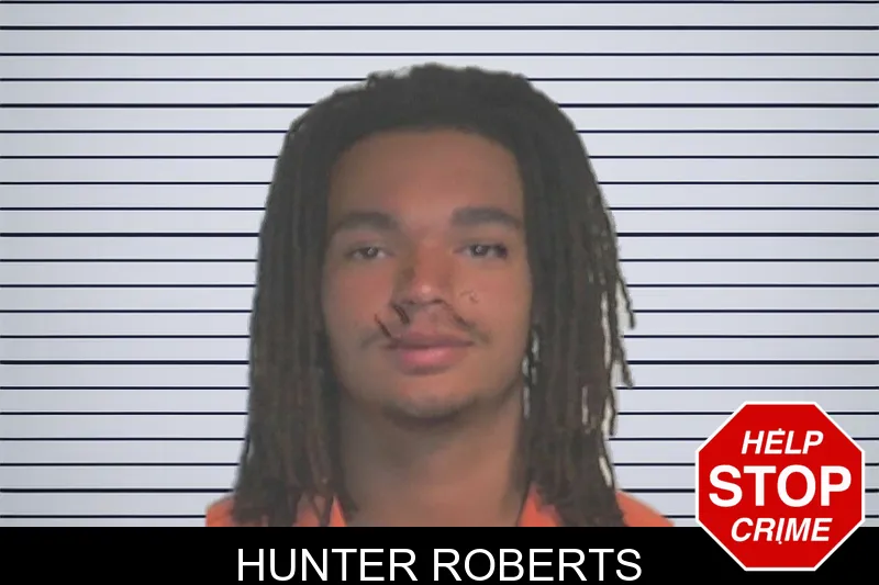 Hunter Roberts mugshot