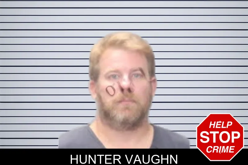Hunter Vaughn mugshot