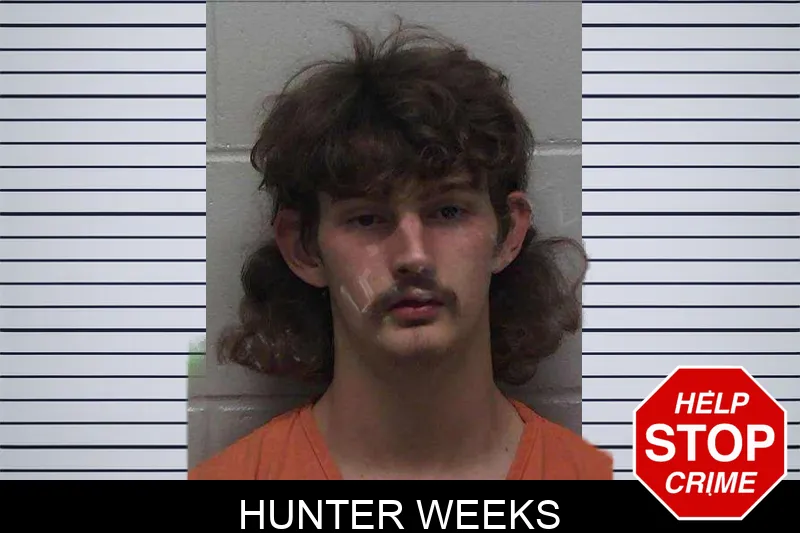 Hunter Weeks mugshot