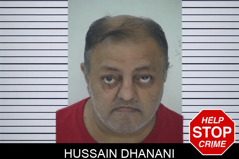 Hussain Dhanani mugshot