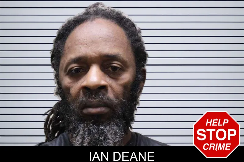 Ian Deane mugshot