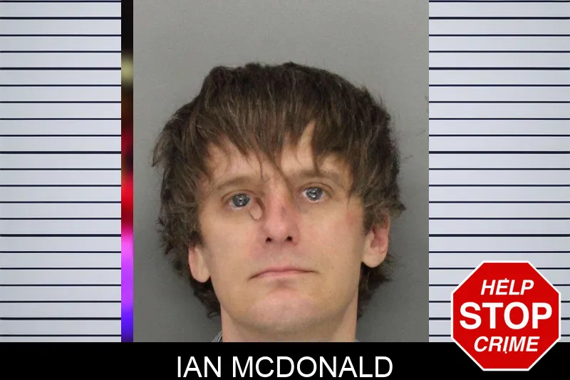 Ian McDonald mugshot