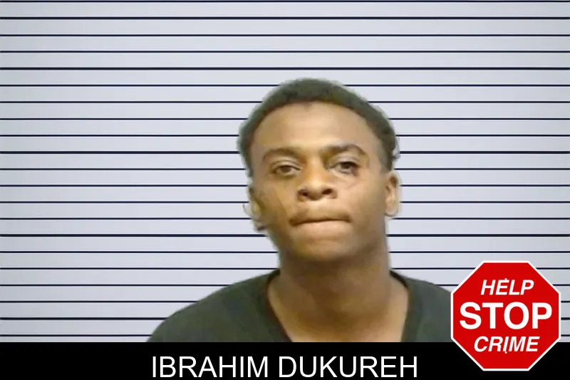 Ibrahim Dukureh mugshot