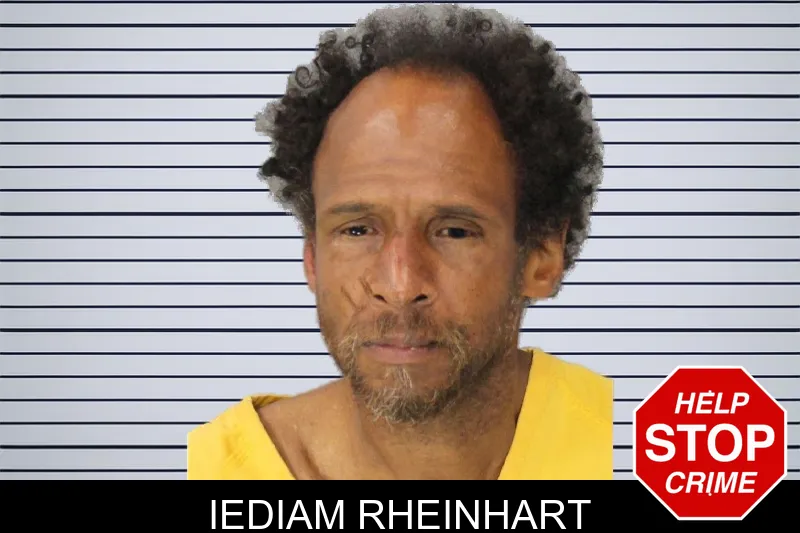 Iediam Rheinhart mugshot