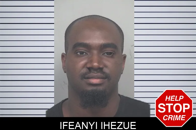 Ifeanyi Ihezue mugshot