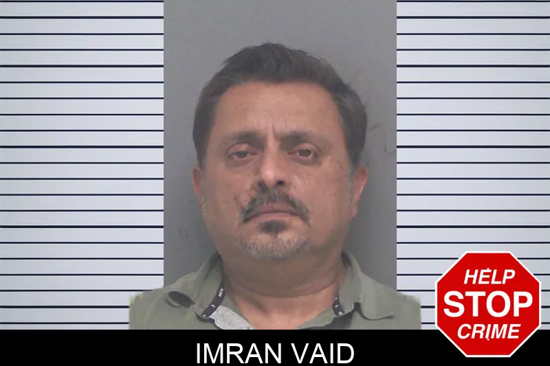 Imran Vaid mugshot