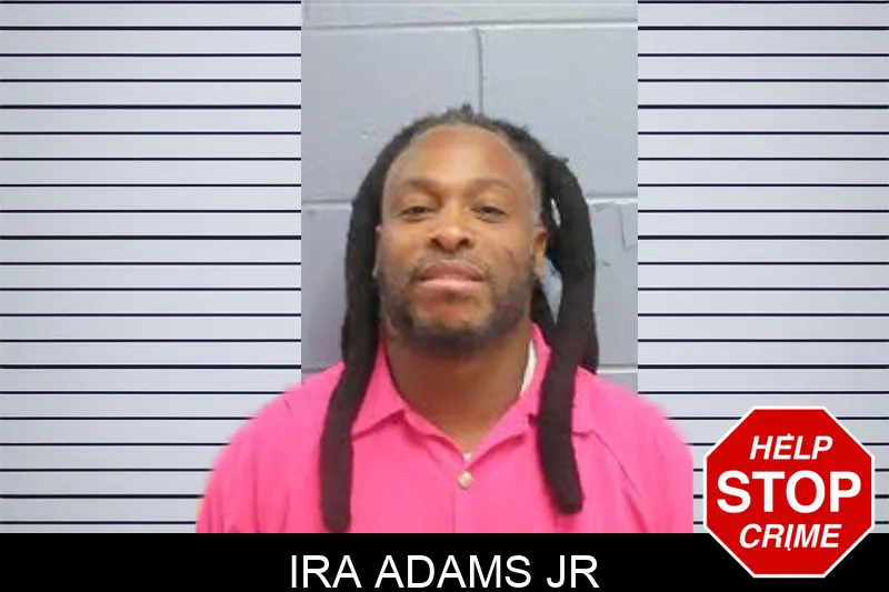 Ira Adams Jr mugshot