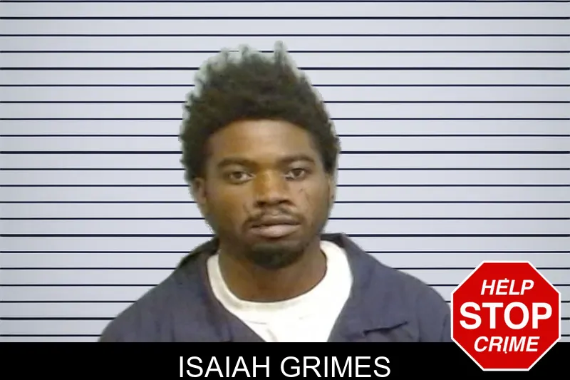 Isaiah Grimes mugshot