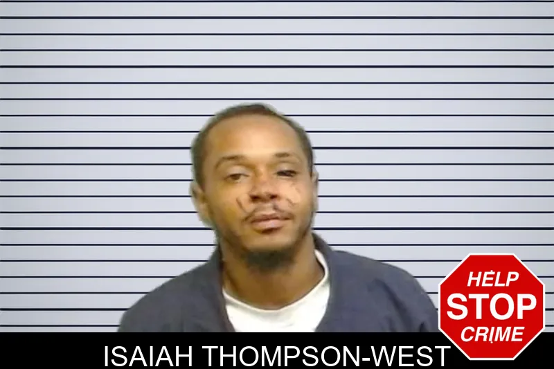 Isaiah Thompson-West mugshot