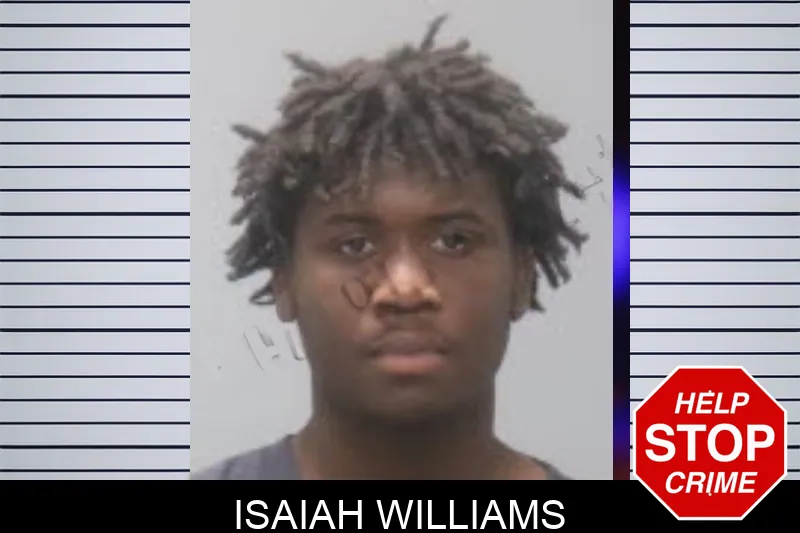 Isaiah Williams mugshot