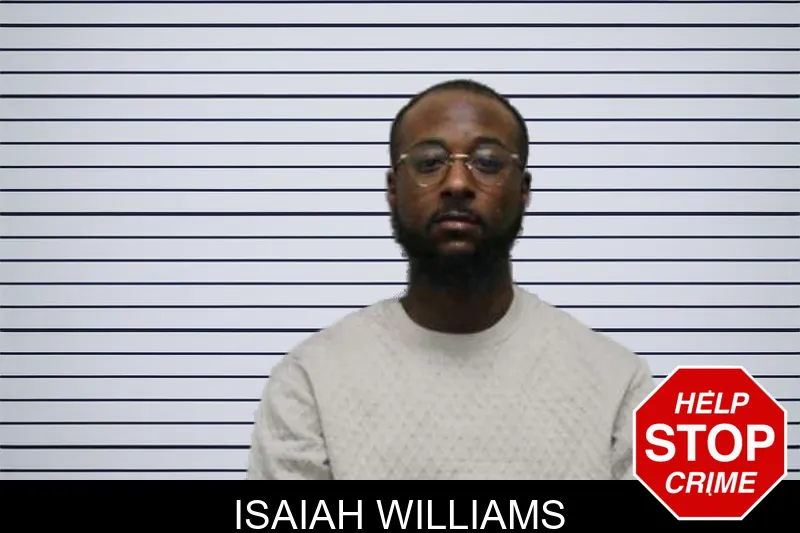 Isaiah Williams mugshot