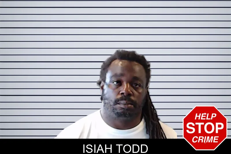 Isiah Todd mugshot