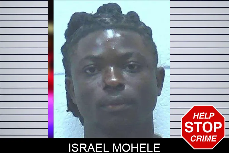 Israel Mohele mugshot