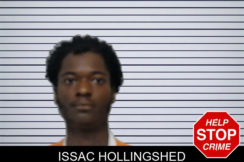 Issac Hollingshed mugshot