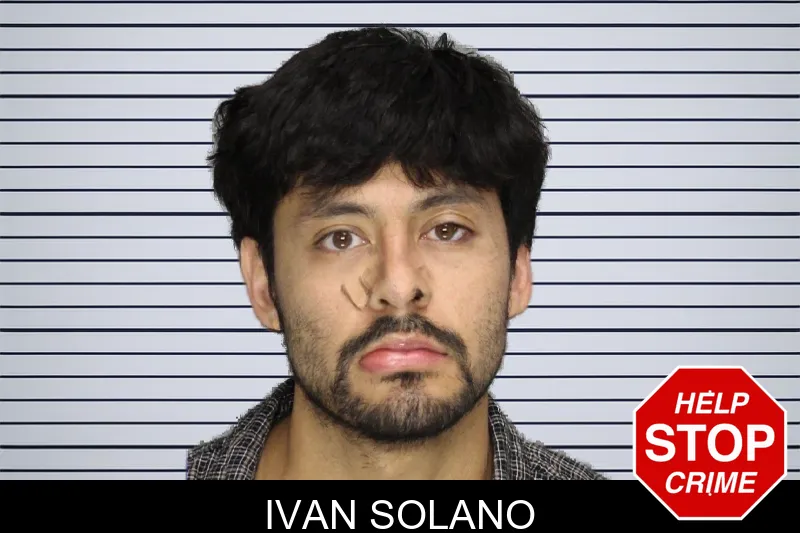 Ivan Solano mugshot