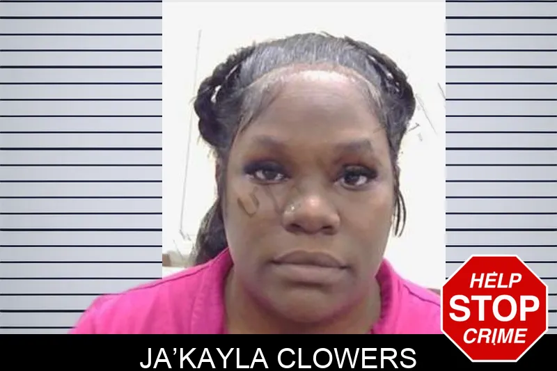 Ja’Kayla Clowers mugshot