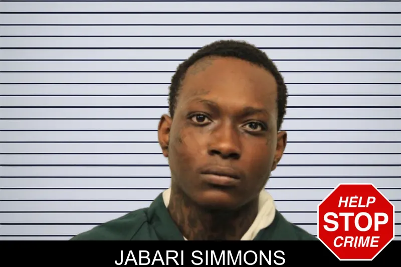 Jabari Simmons mugshot