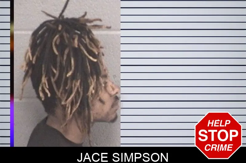 Jace Simpson mugshot