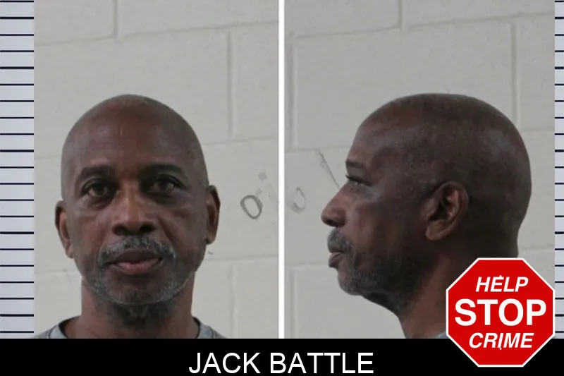 Jack Battle mugshot