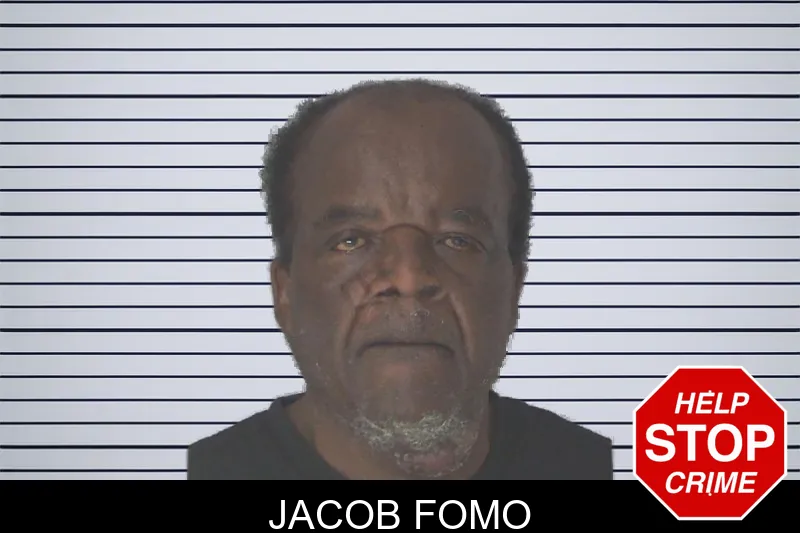 Jacob Fomo mugshot