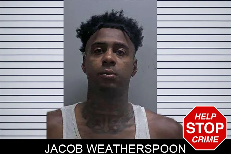 Jacob Weatherspoon mugshot