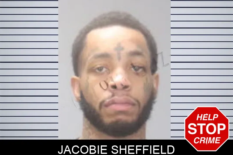 Jacobie Sheffield mugshot