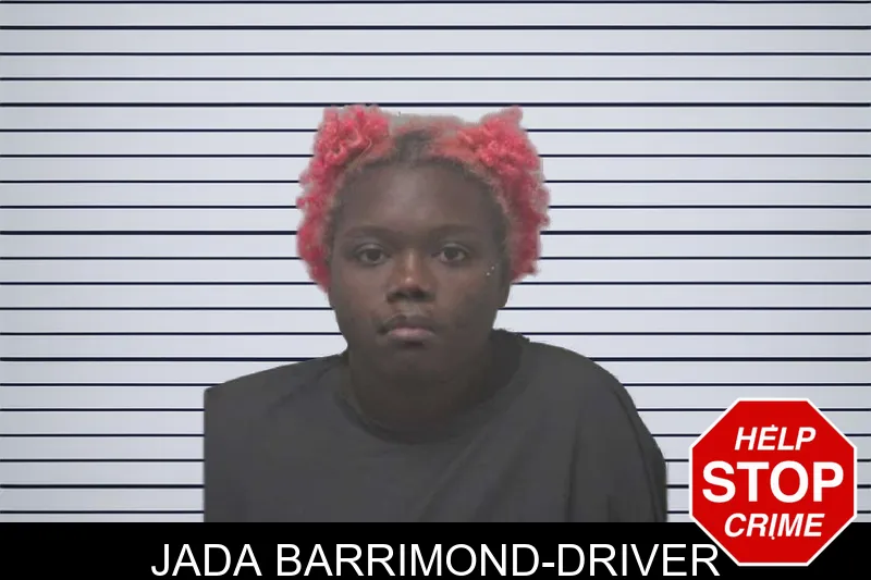 Jada Barrimond-Driver mugshot