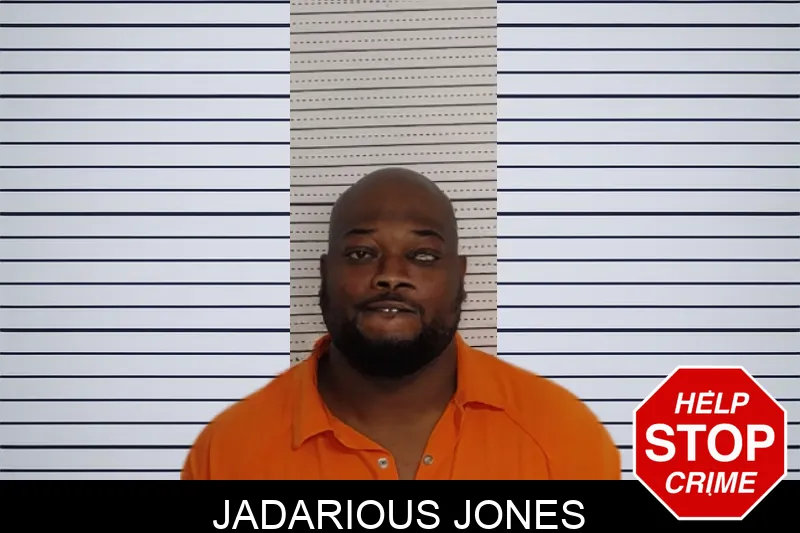 Jadarious Jones mugshot