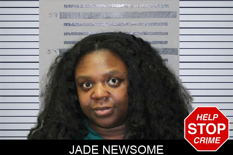 Jade Newsome mugshot – Thomas County , Georgia Jade Newsome mugshot