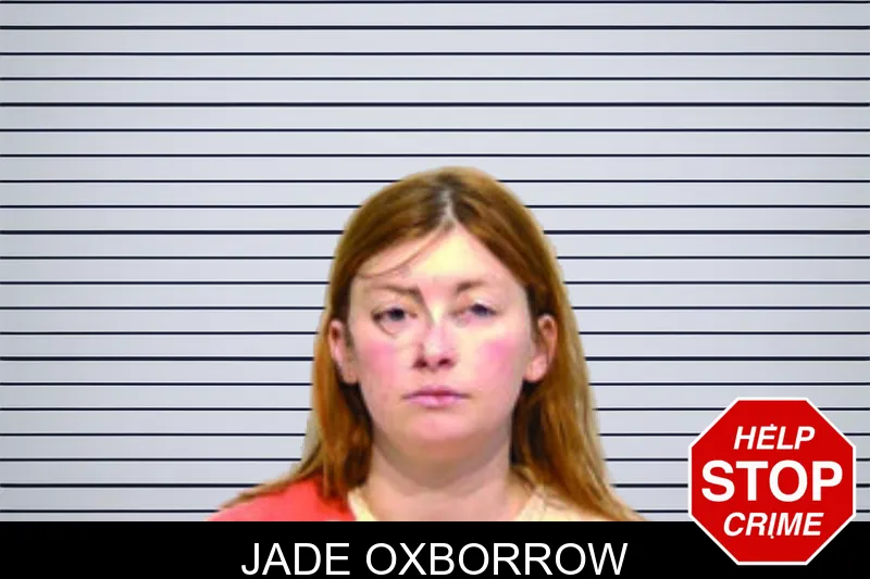 Jade Oxborrow mugshot