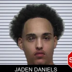 Jaden Daniels mugshot