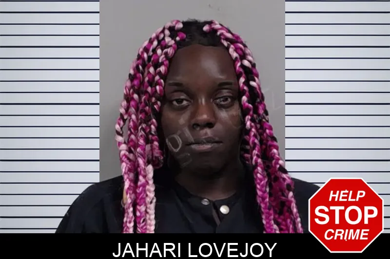 Jahari Lovejoy mugshot