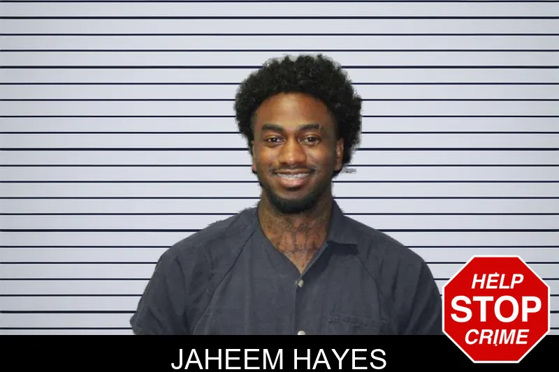 Jaheem Hayes mugshot – Thomas County , Georgia Jaheem Hayes mugshot