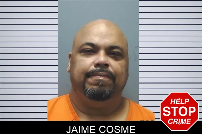 Jaime Cosme mugshot