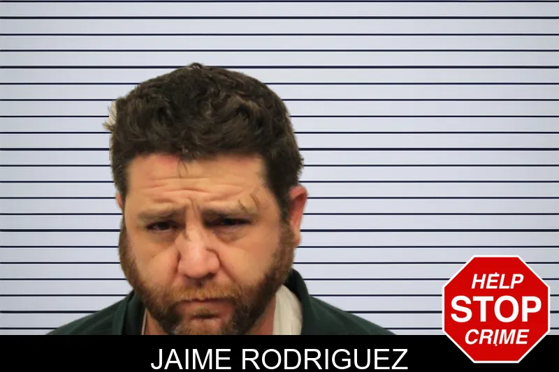 Jaime Rodriguez mugshot
