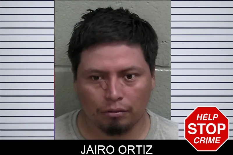 Jairo Ortiz mugshot