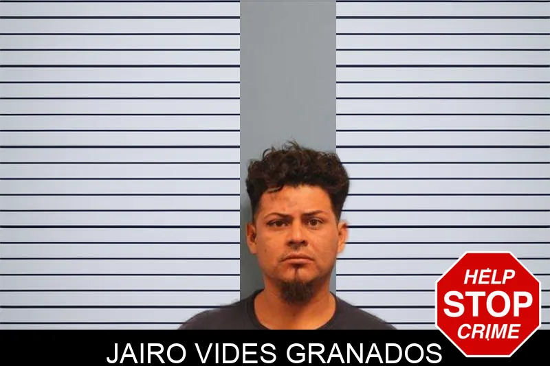Jairo Vides Granados mugshot